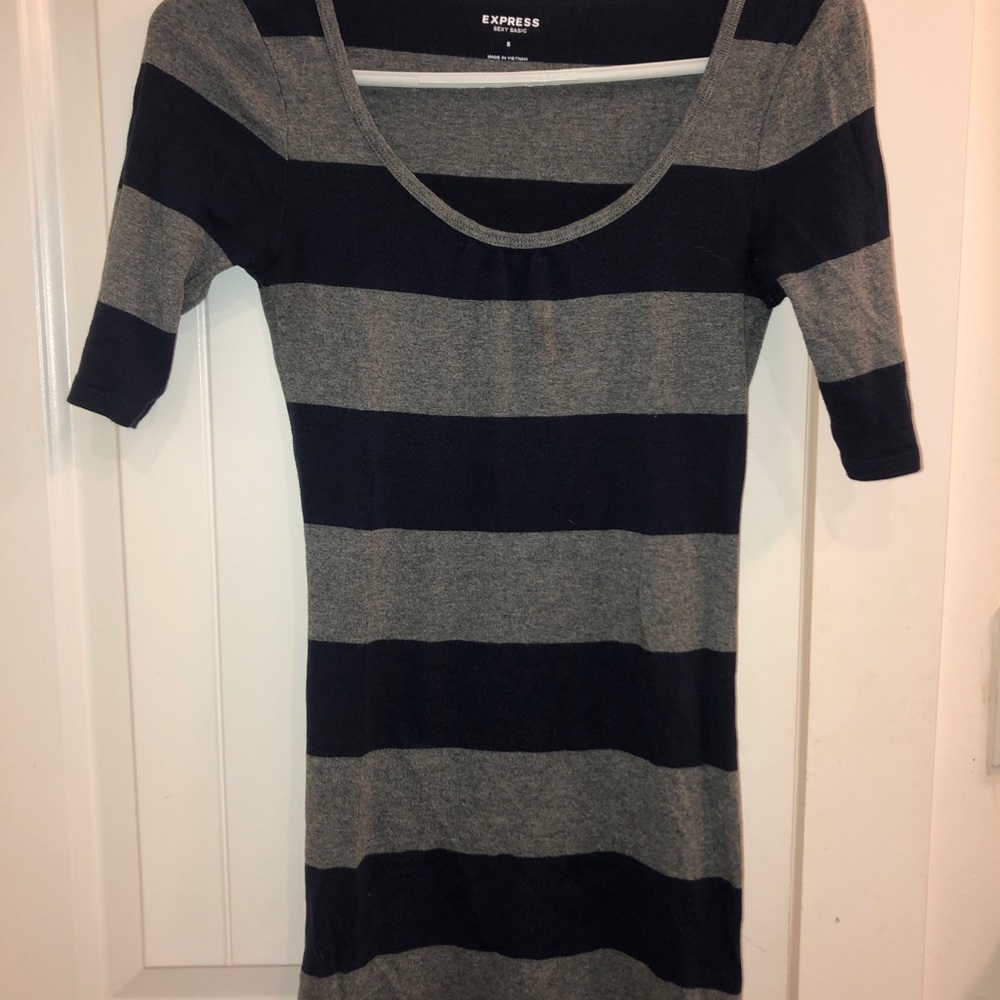 Express Striped Tee - Picture 2 of 3